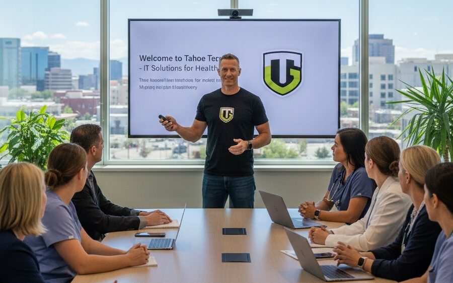 Tahoe Tech Group onboarding a healthcare client