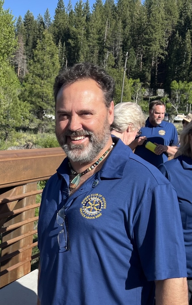 Ernie Dambach at Truckee Rotary - local IT support